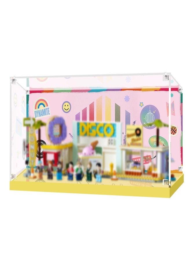 PIPART Acrylic Display Case for Lego 21339 BTS Dynamite, Clear Dustproof Box (Display Case Only, The Model Not Included) - Image 1